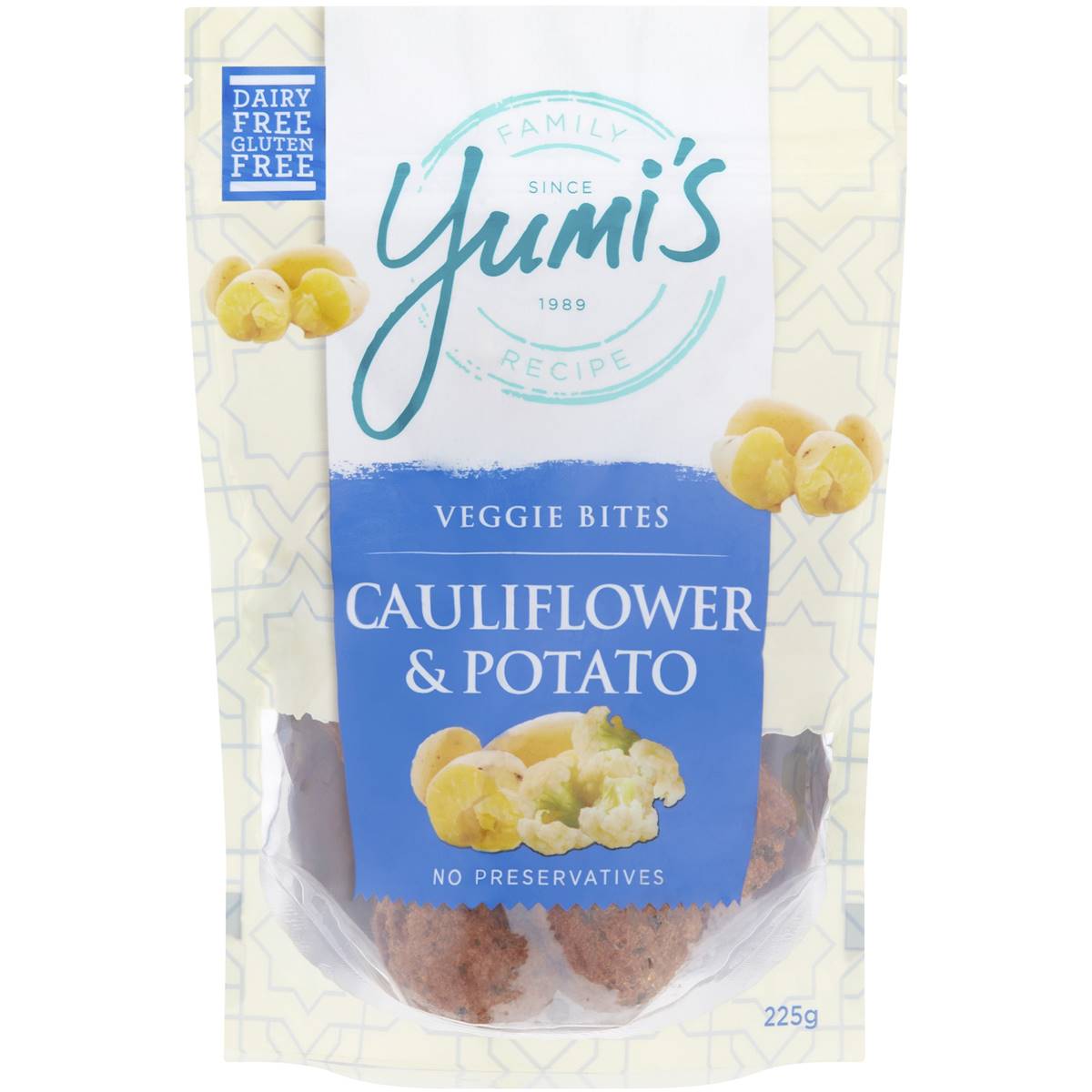Yumi's Vegie Bites Cauliflower & Potato