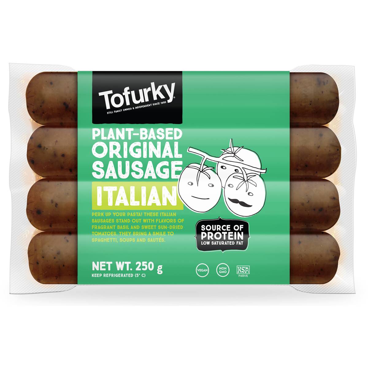 Calories in Tofurky Tofurky Italian Sausages calcount
