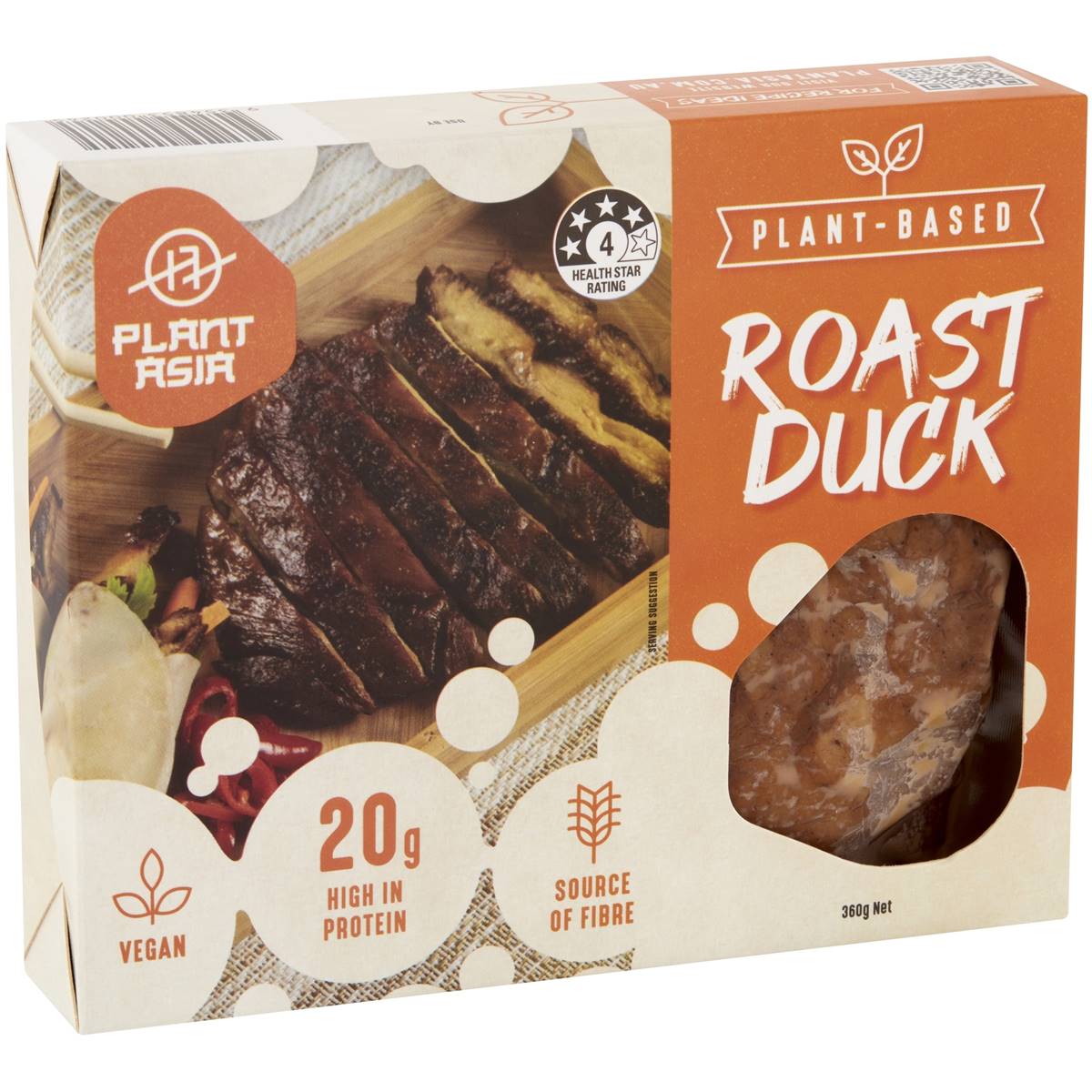 Calories in Plant Asia Plant-based Roast Duck