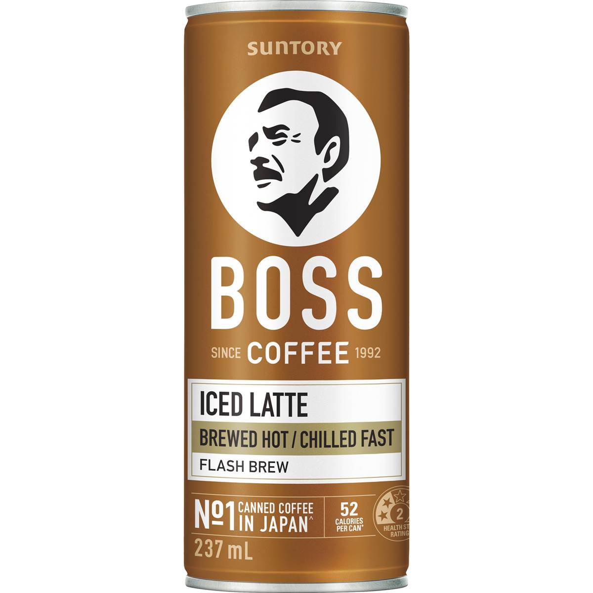 Calories in Suntory Boss Coffee Iced Latte