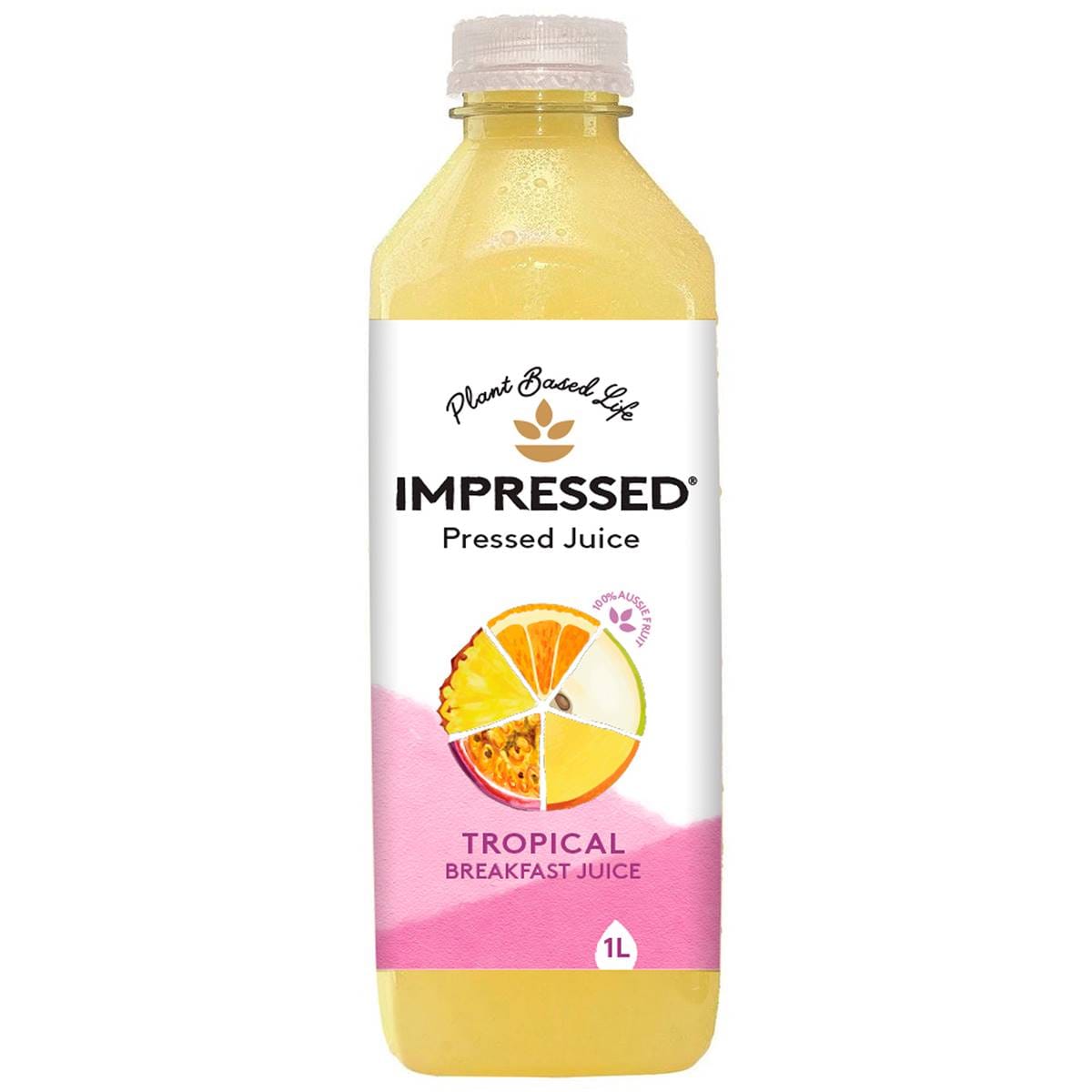 Calories in Impressed Essentials Tropical Juice calcount