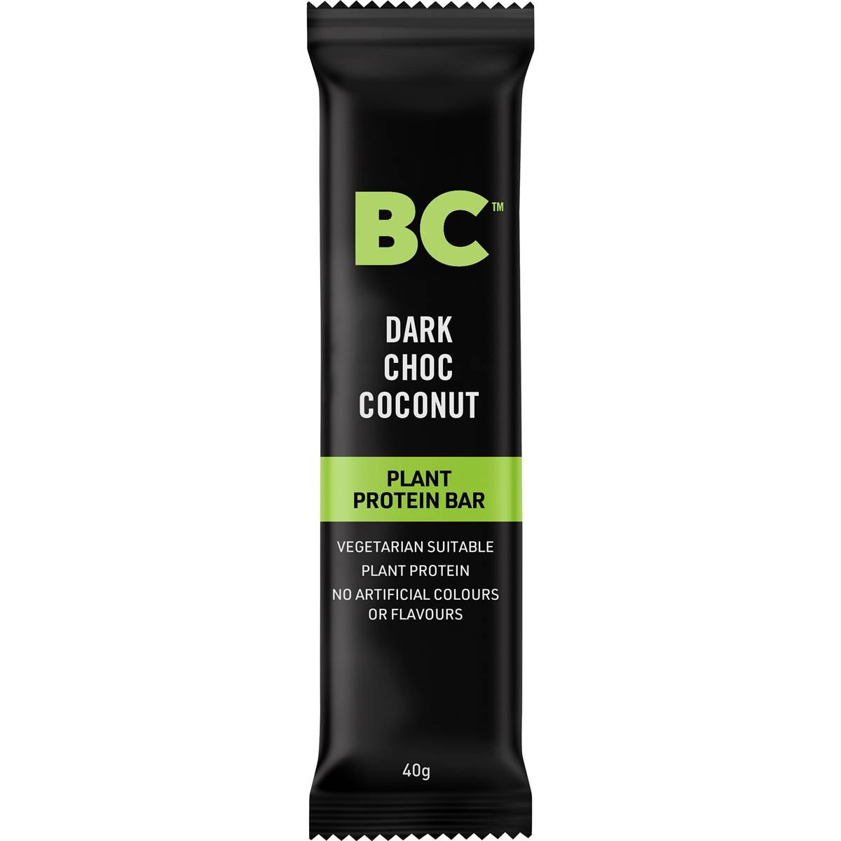 BC Snacks Dark Chocolate Coconut Plant Based Protein Bar