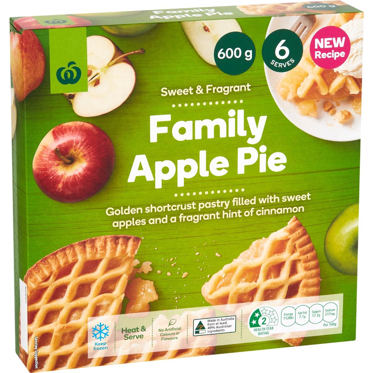 Woolworths Family Apple Pie