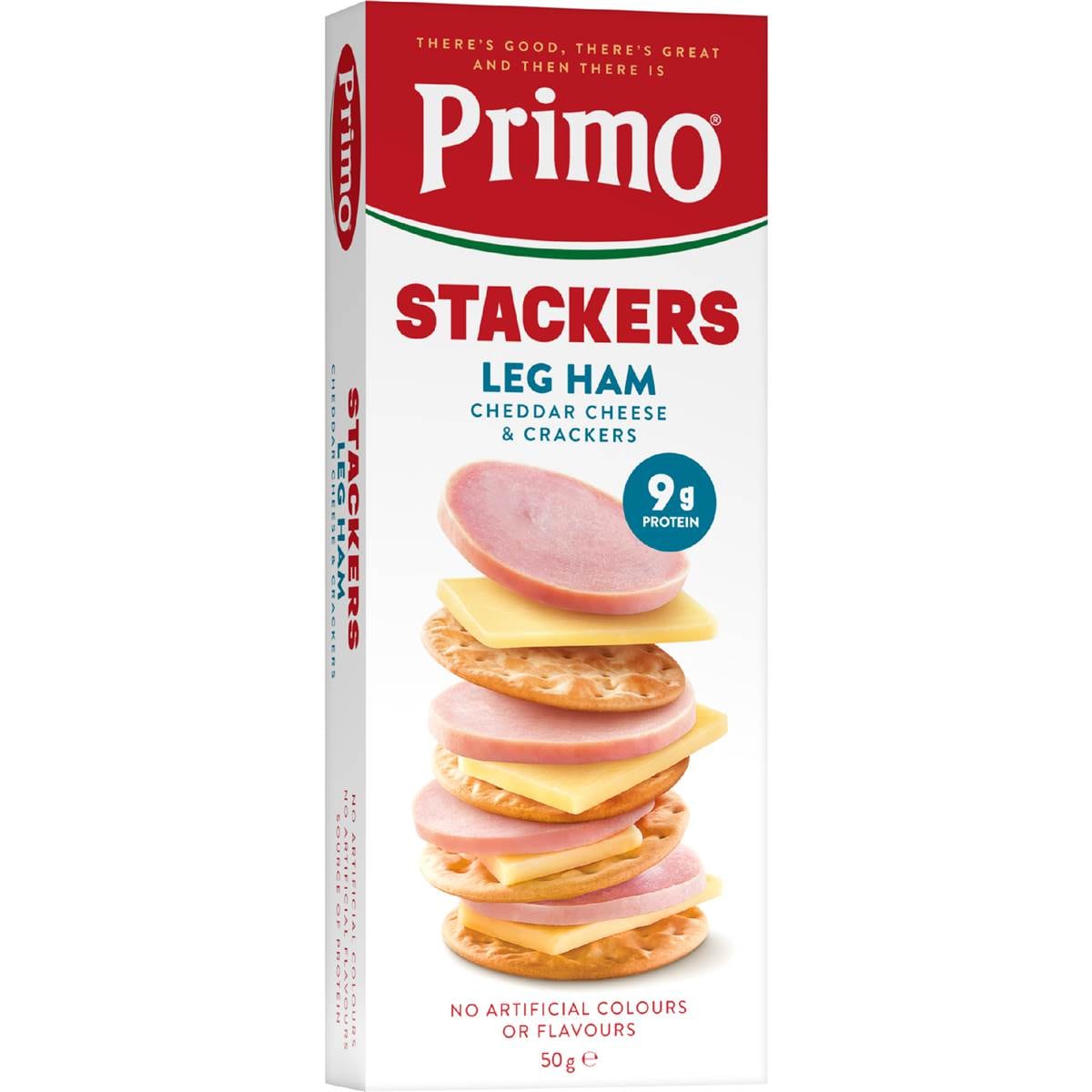 Calories in Primo Stackers Leg Ham Cheese Cheese And Crackers calcount