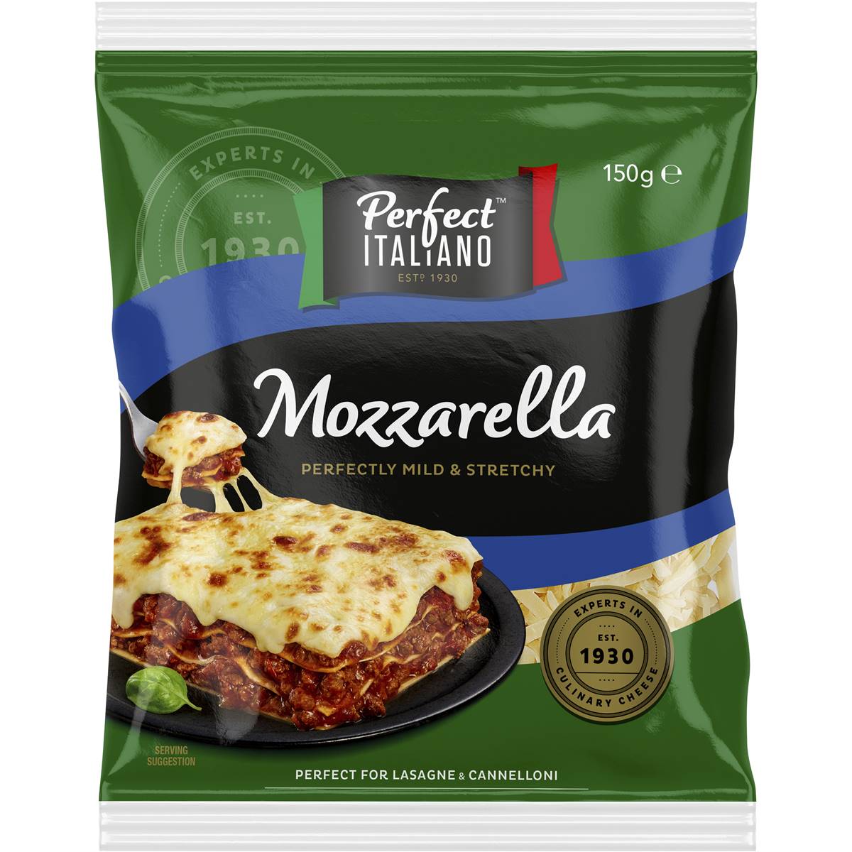 Calories In Perfect Italiano Grated Mozzarella Calcount