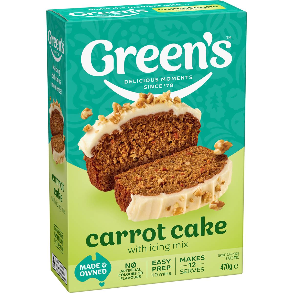 Green's Cake Mix Traditional Carrot