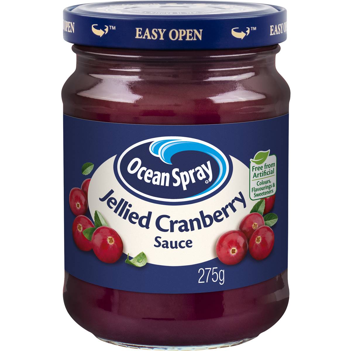 15 calories in Ocean Spray Fruit Sauce Cranberry Jellied (100g) calcount