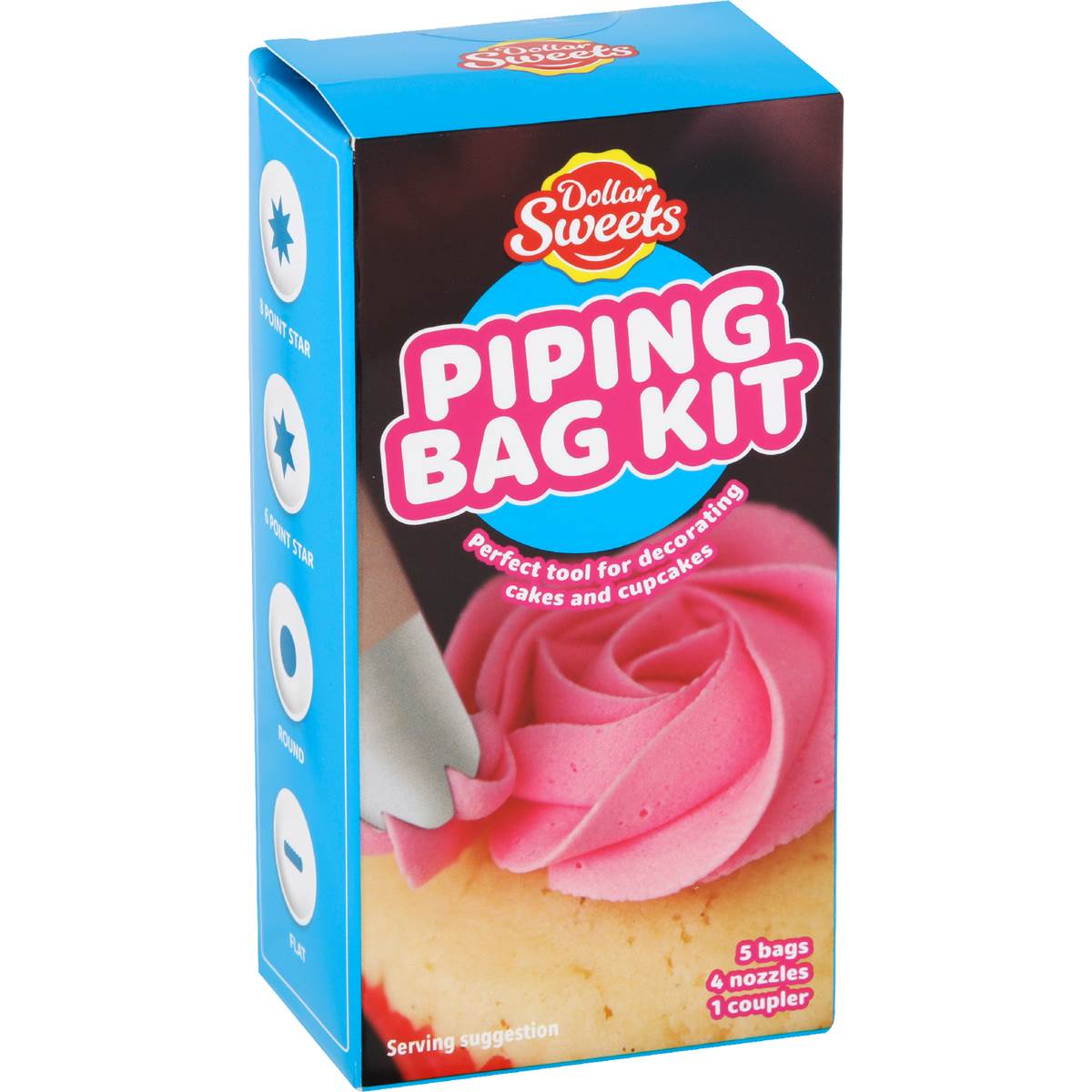 Dollar Sweets Piping Bag Kit 1 pc