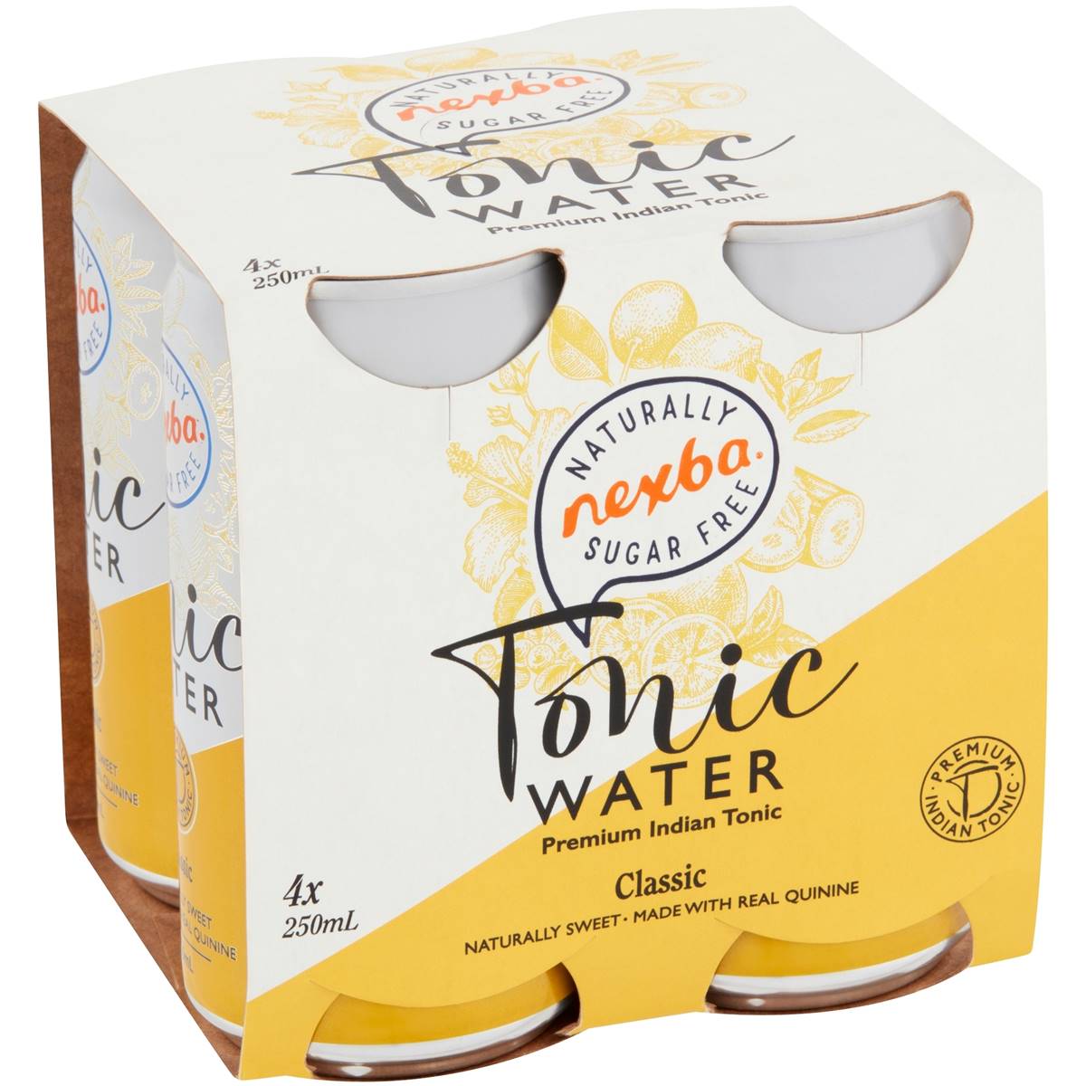 Calories in Nexba Sugar Free Classic Tonic Water calcount