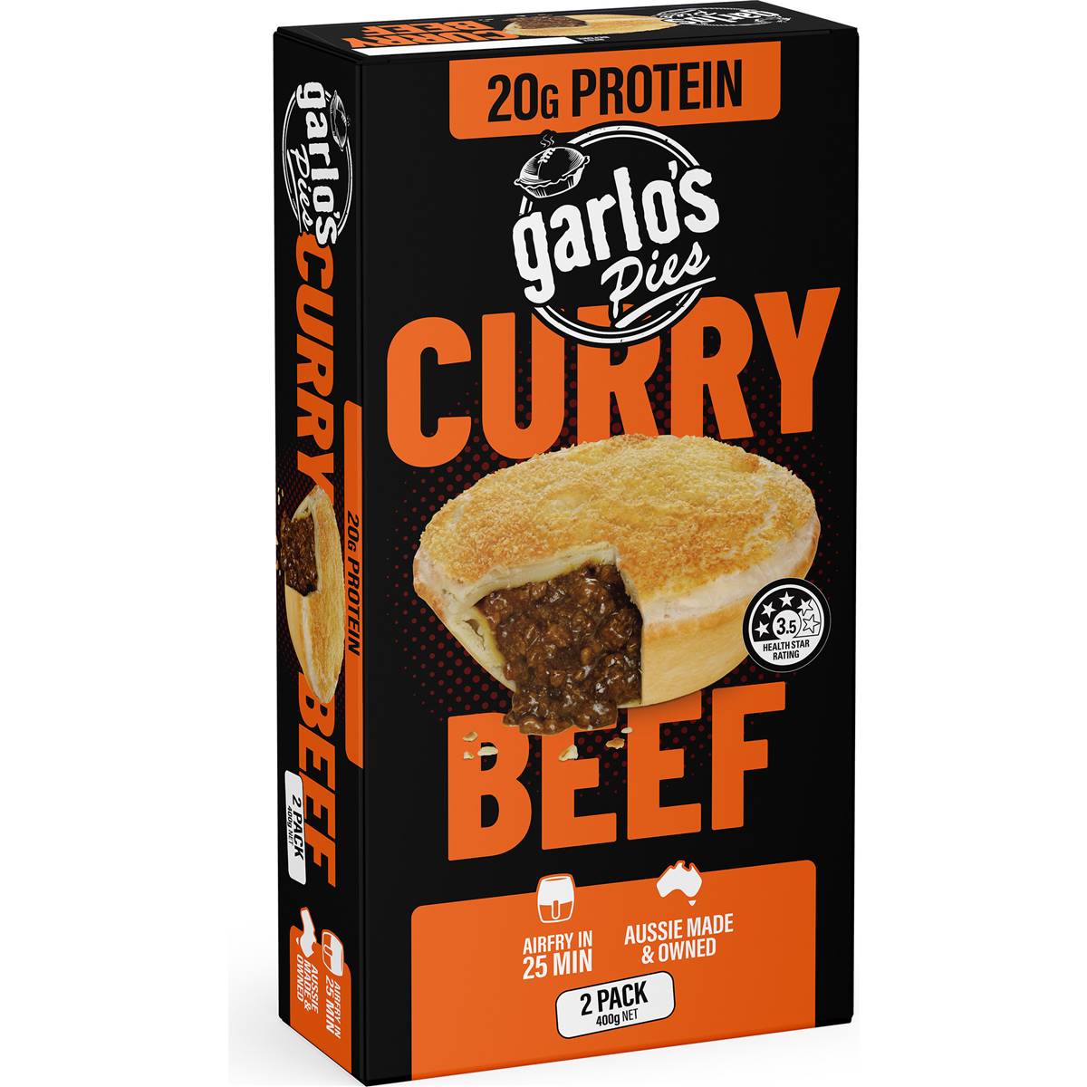 Garlo's Curry Beef Pies