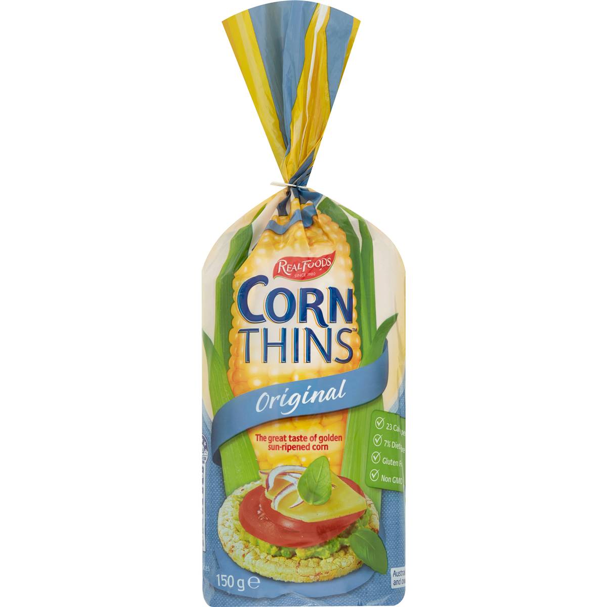 calories-in-real-foods-corn-thins-original-calcount