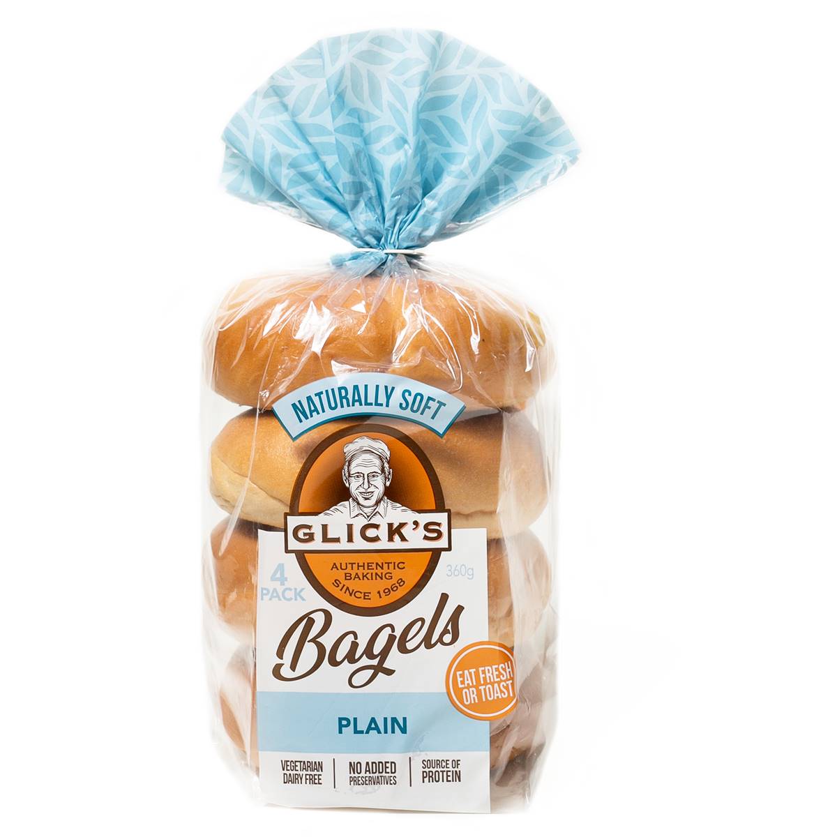 Glicks Plain Bagel