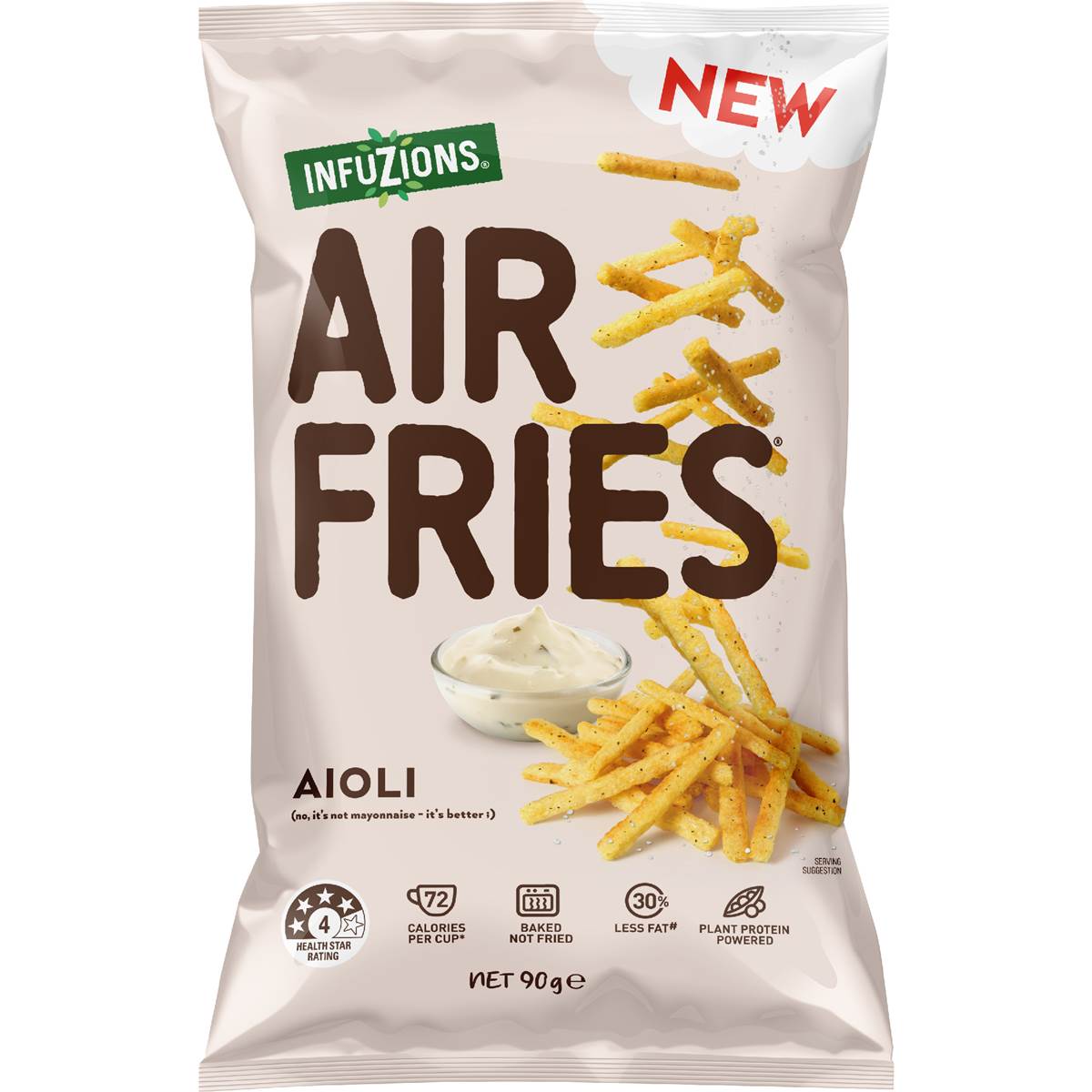 Infuzions Air Fries Aioli 90g – Woolworths