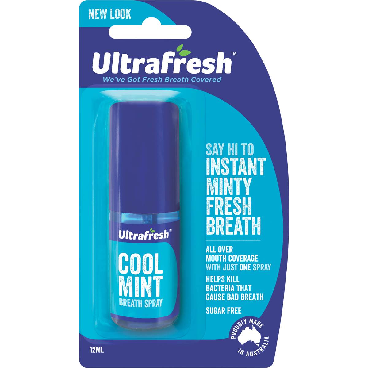 Ultrafresh Breath Fresheners Cool Mint Spray 12mL