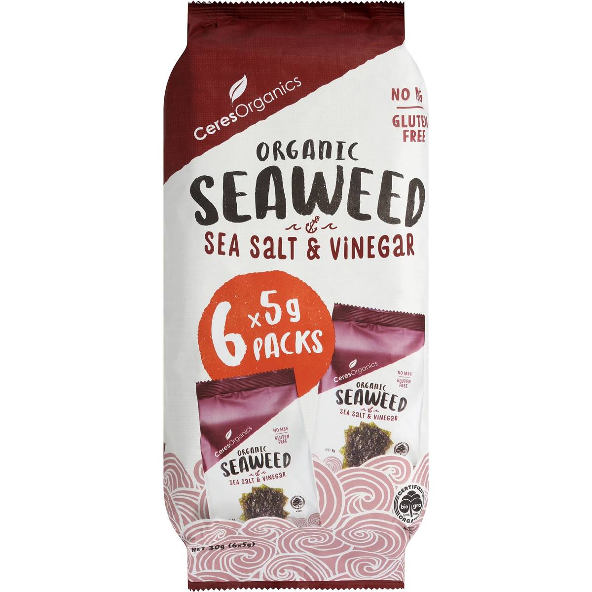 Ceres Organics Seaweed Sea Salt & Vinegar