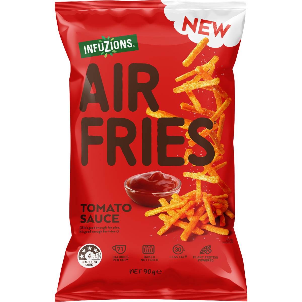 Infuzions Air Fries Tomato Sauce 90g – Woolworths