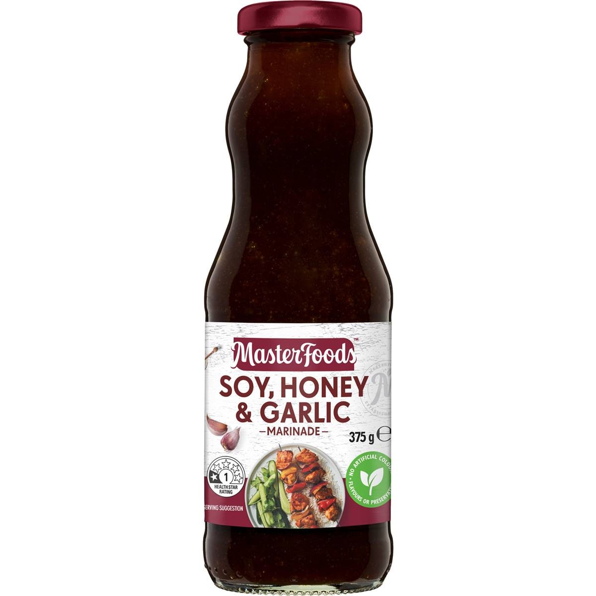 MasterFoods Soy Honey & Garlic Marinade 375g
