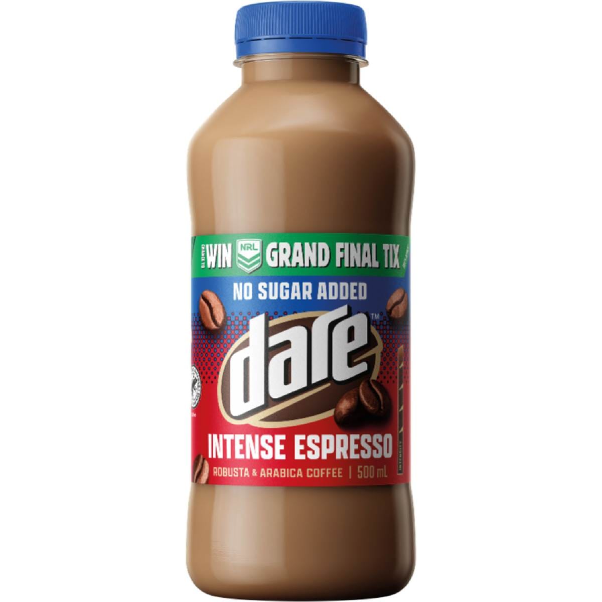 Dare No Added Sugar Intense Espresso Iced Coffee 500mL