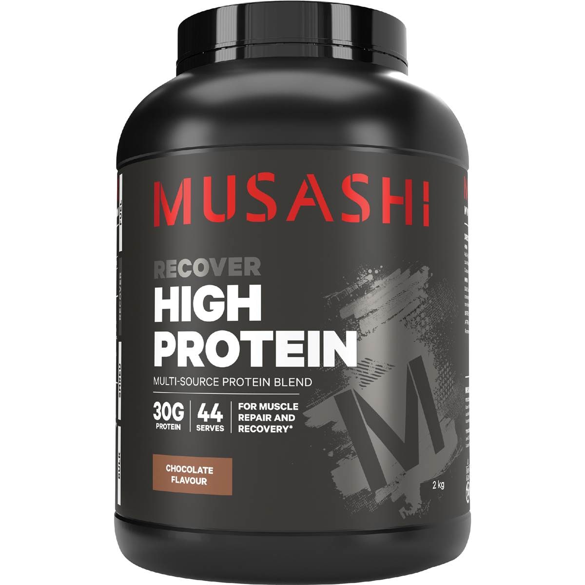 Musashi Recover High Protein Powder Chocolate