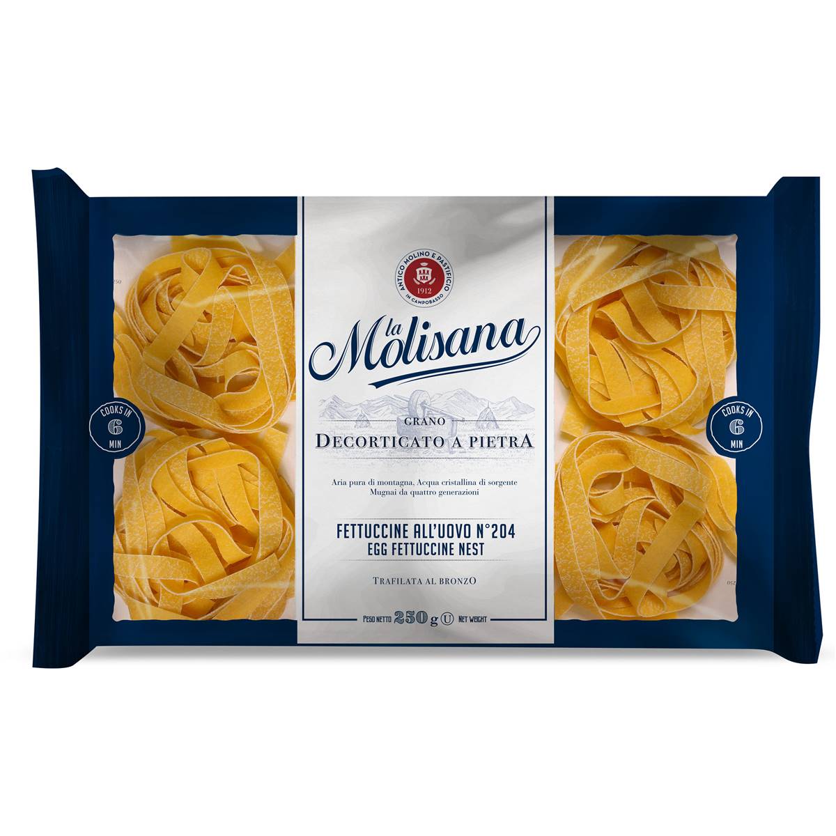 La Molisana Pastificio Extra Di Lusso Egg Fettuccine Pasta
