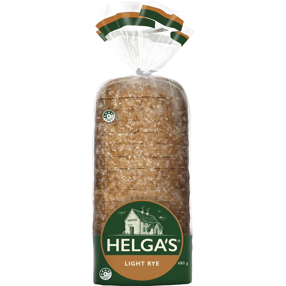 244 calories in Helga's Bread Light Rye (100g) calcount
