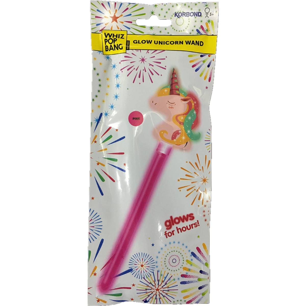Whiz Pop Bang Glow Unicorn Wand