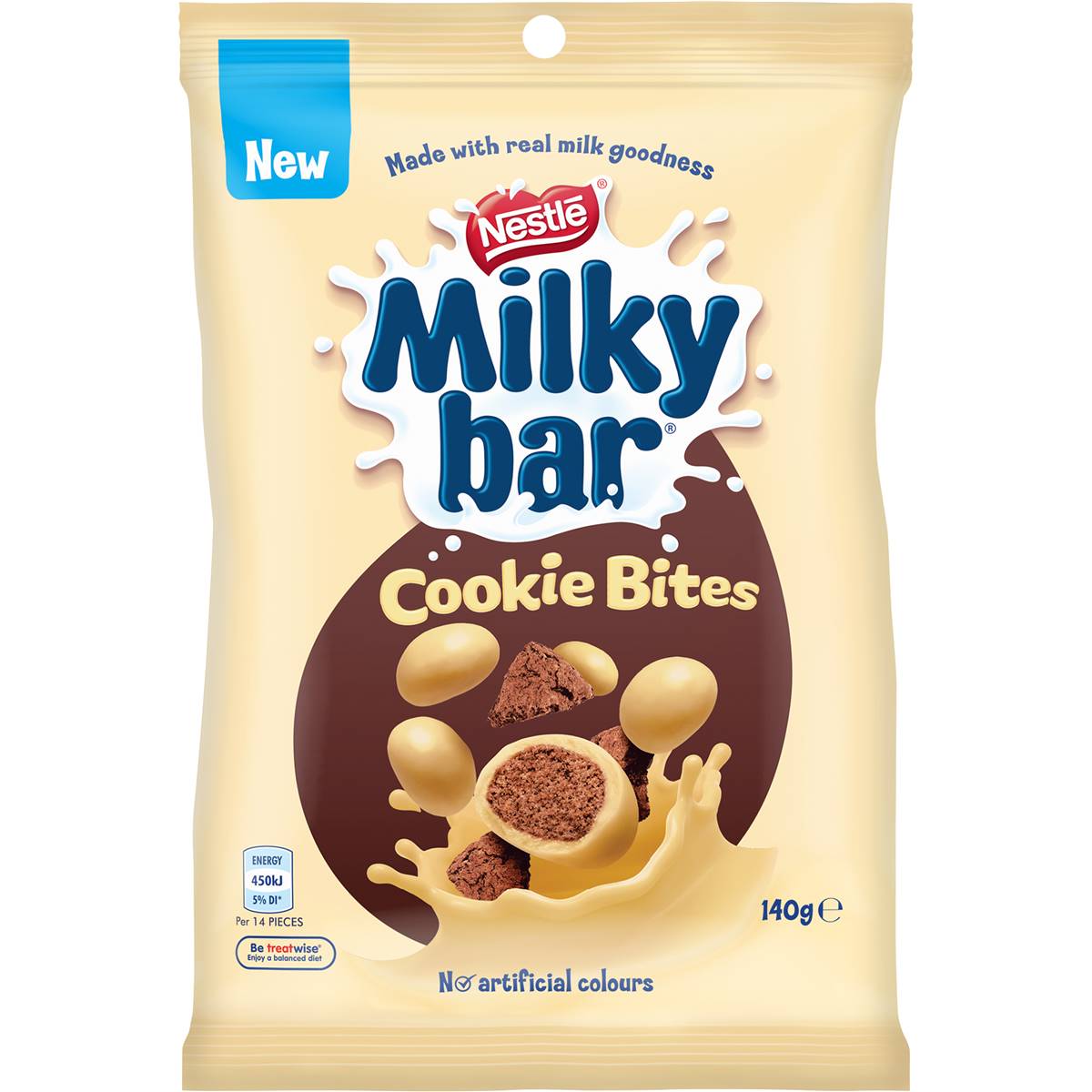 Calories in Milky Bar Cookies Bites calcount