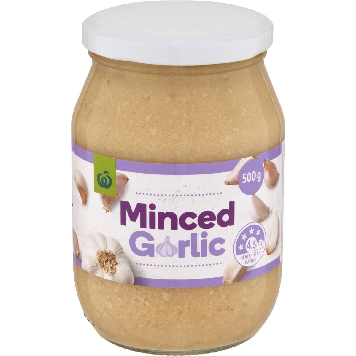 Calories in Woolworths Minced Garlic Calorie Counter Australia