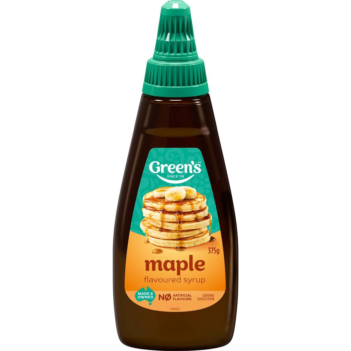 Calories in Green's Maple Flavoured Syrup calcount