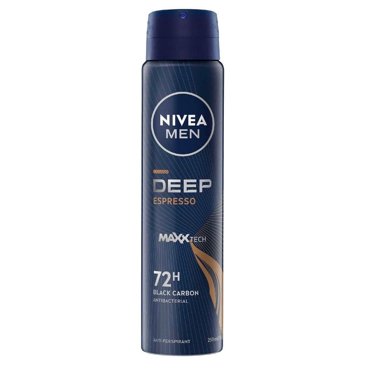 Nivea Men Deep Espresso Antiperspirant Deodorant 250mL