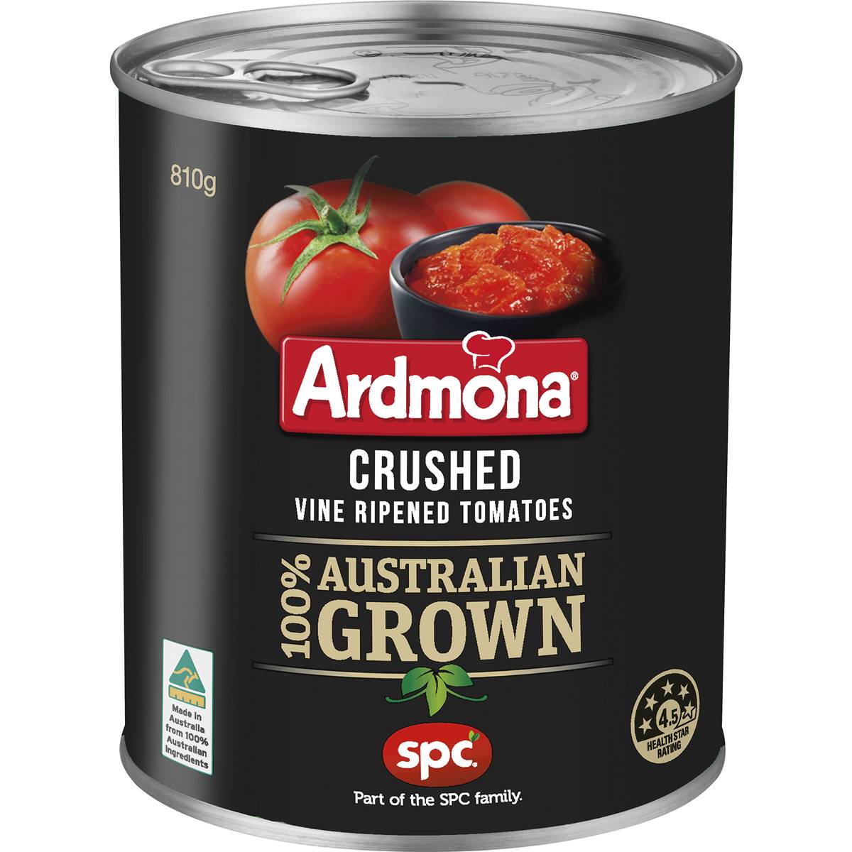 Calories in Ardmona 100 Australian Grown Crushed Vine Ripened Tomatoes