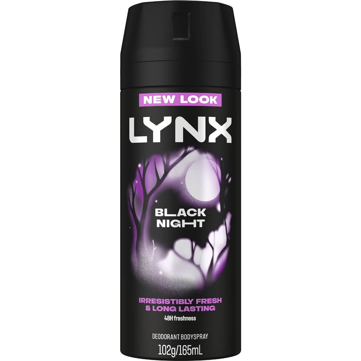 Lynx Deodorant Body Spray Black Night 165mL