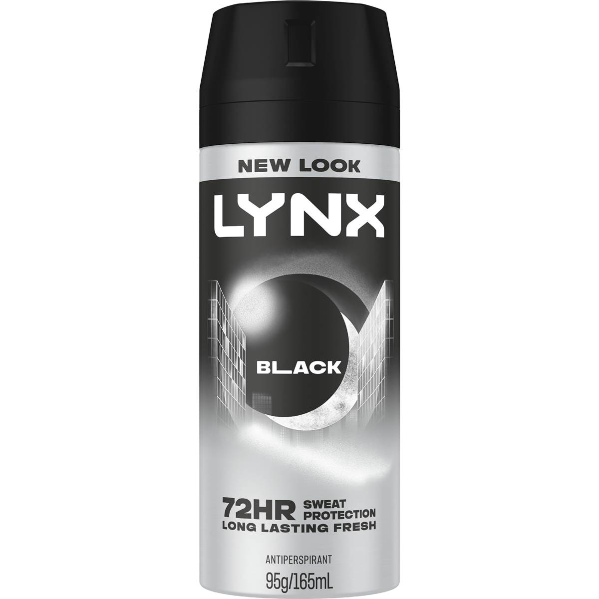 Lynx 72hr Deodorant Body Spray Black 165mL