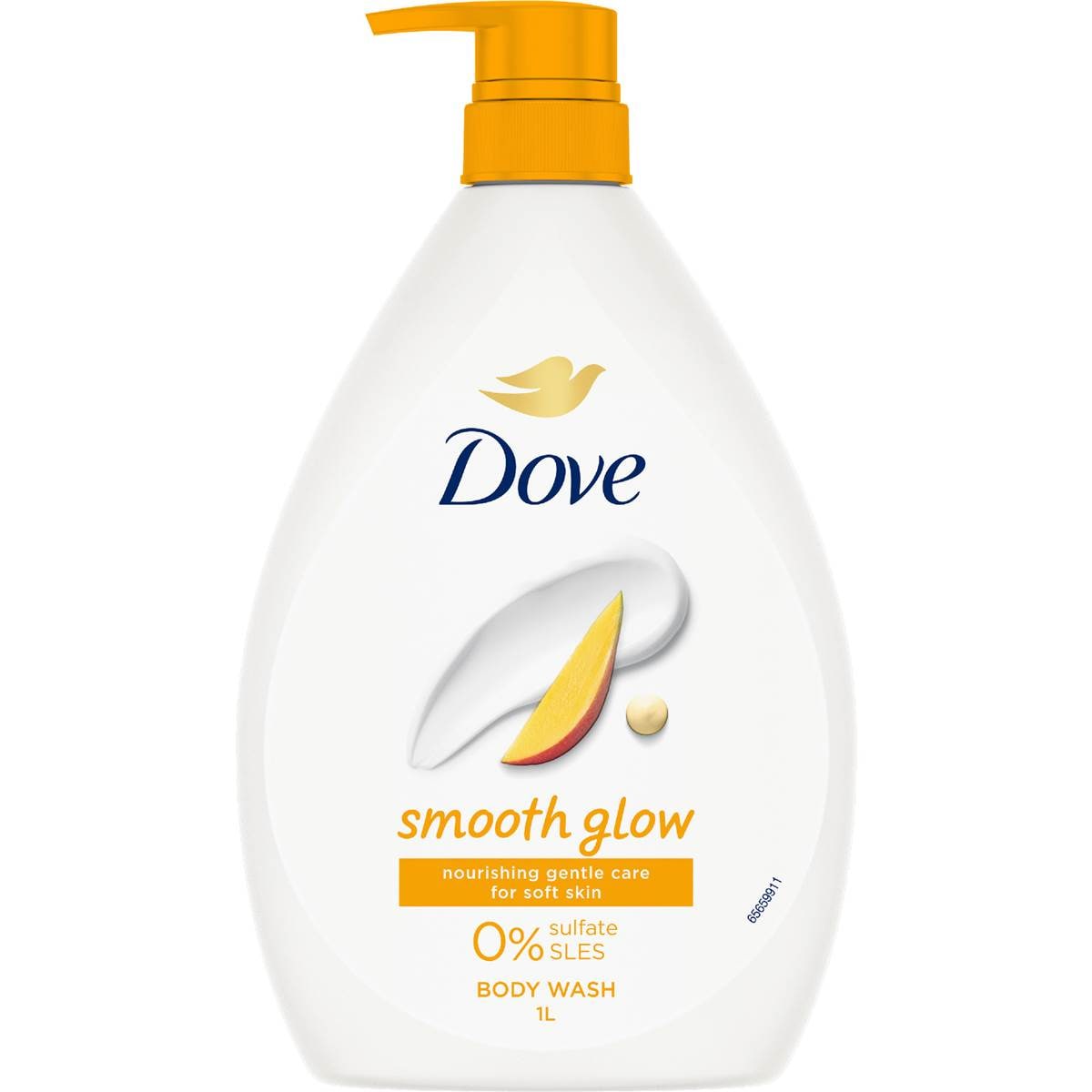 Dove Body Wash Smooth Glow 1L