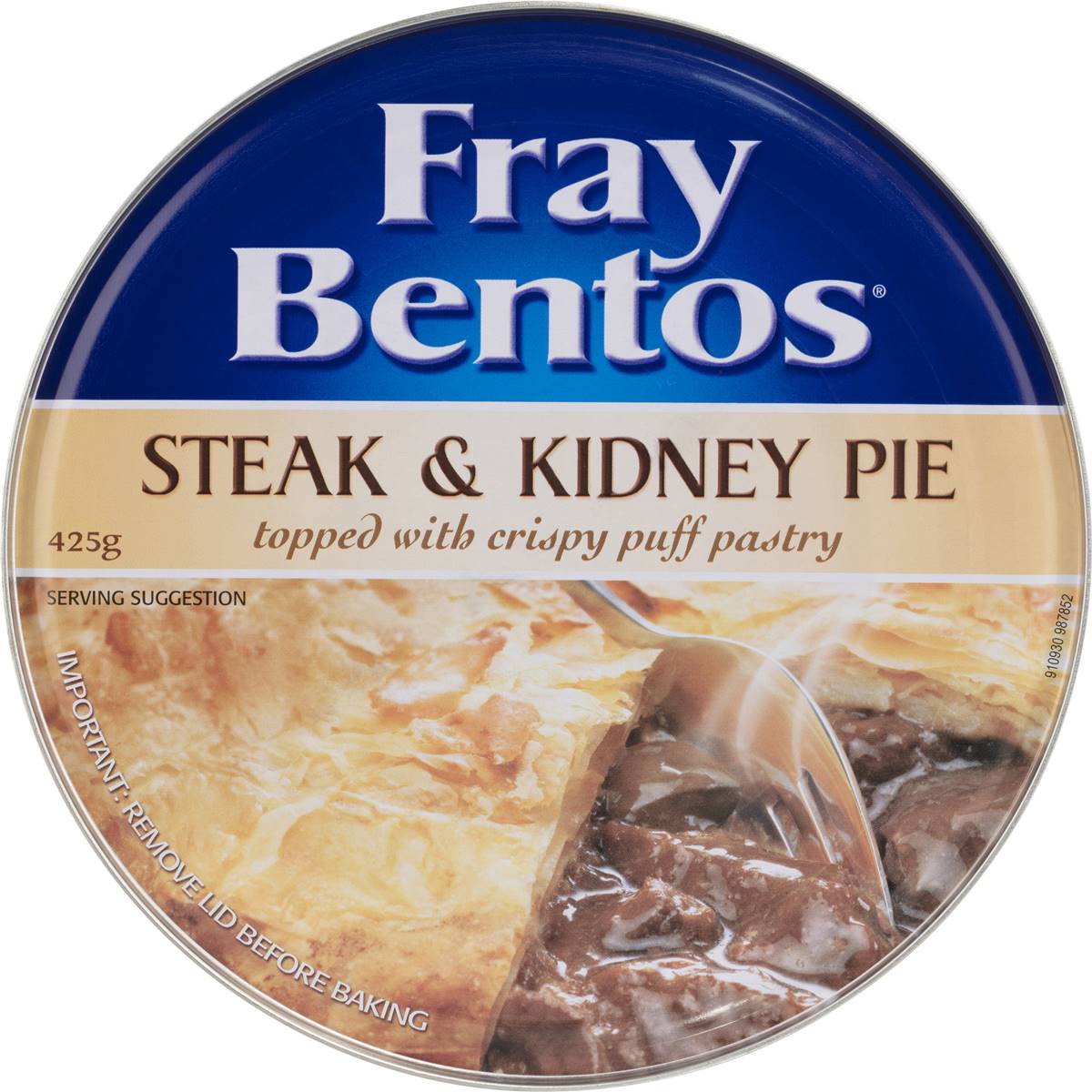 Calories in Fray Bentos Steak & Kidney Pie Steak & Kidney Pie