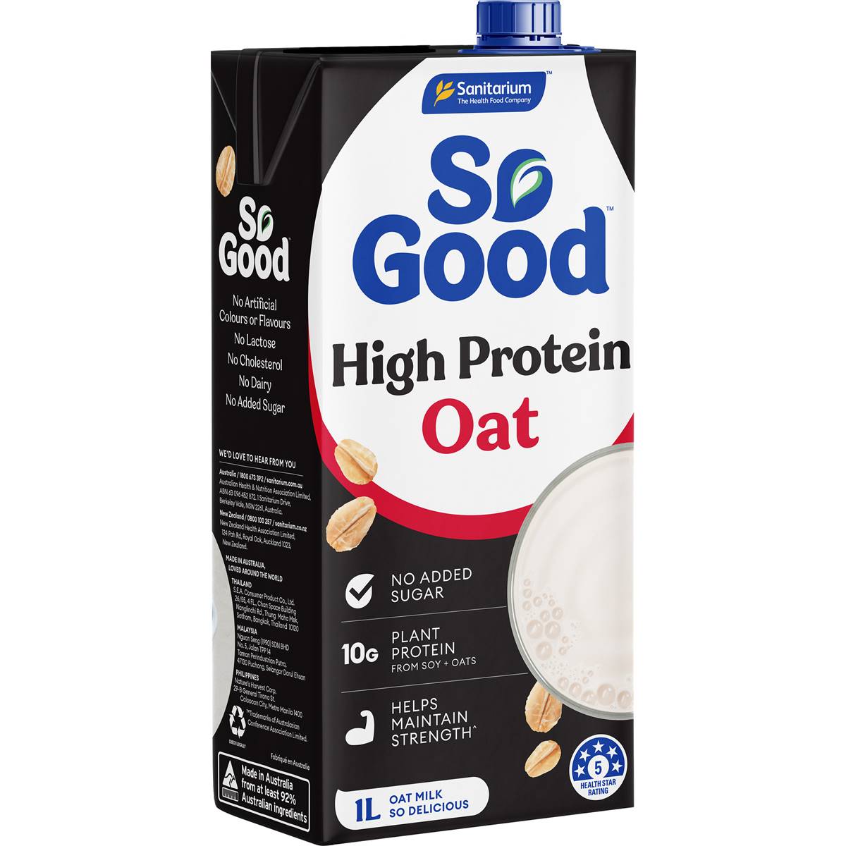 Sanitarium So Good High Protein Oat Long Life Milk UHT 1L