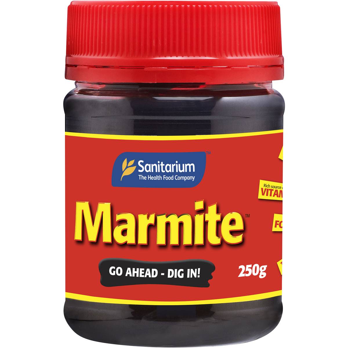 Marmite low calorie toast topping