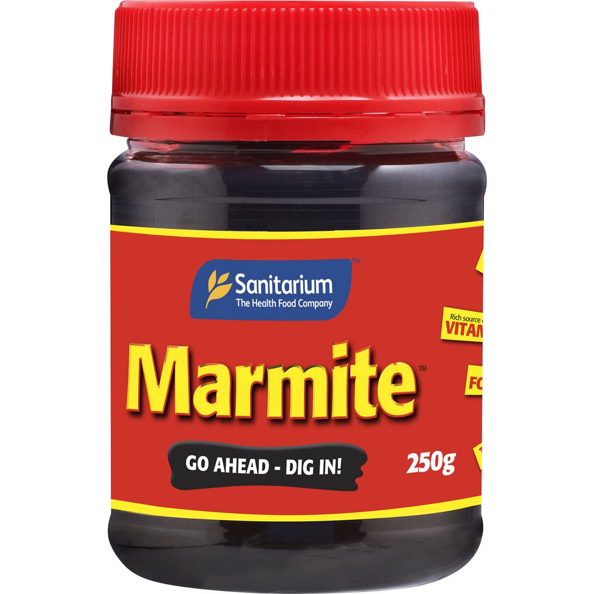 Marmite low calorie toast topping