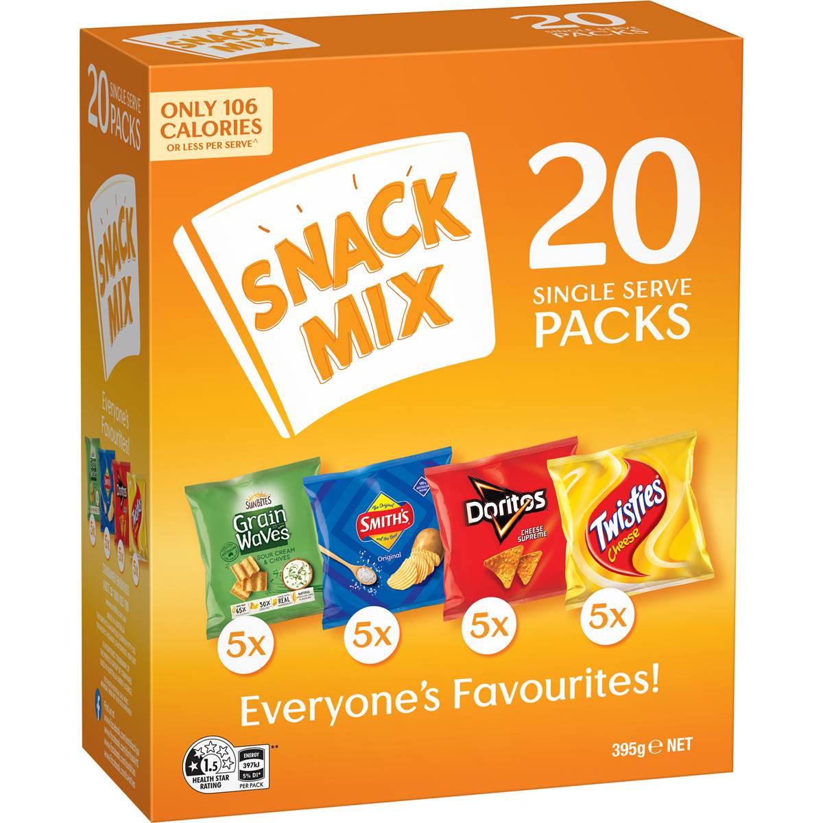 Snack Mix Chips Variety 20 pack