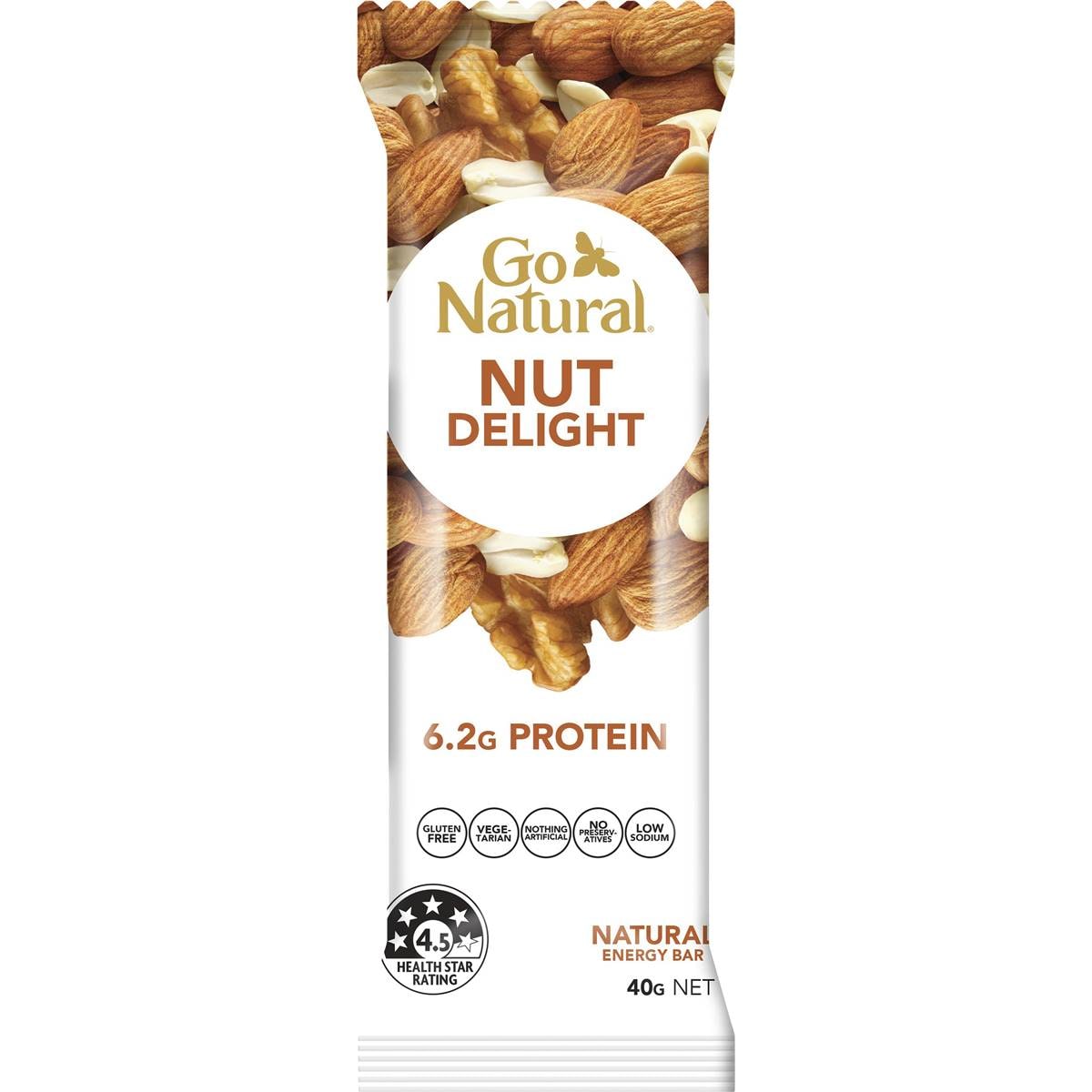 Calories in Coles Nut Delight Bars calcount
