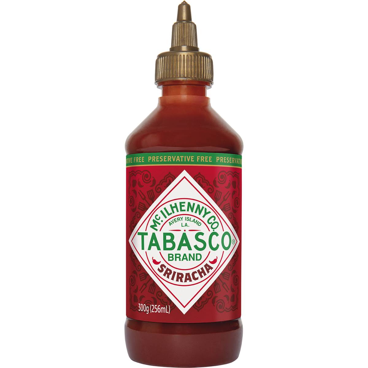 Calories in Tabasco Sriracha Sauce