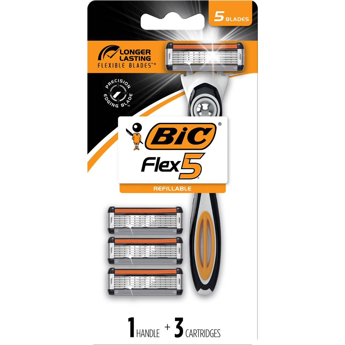BIC Flex 5 Hybrid Razor 3 pack – Woolworths