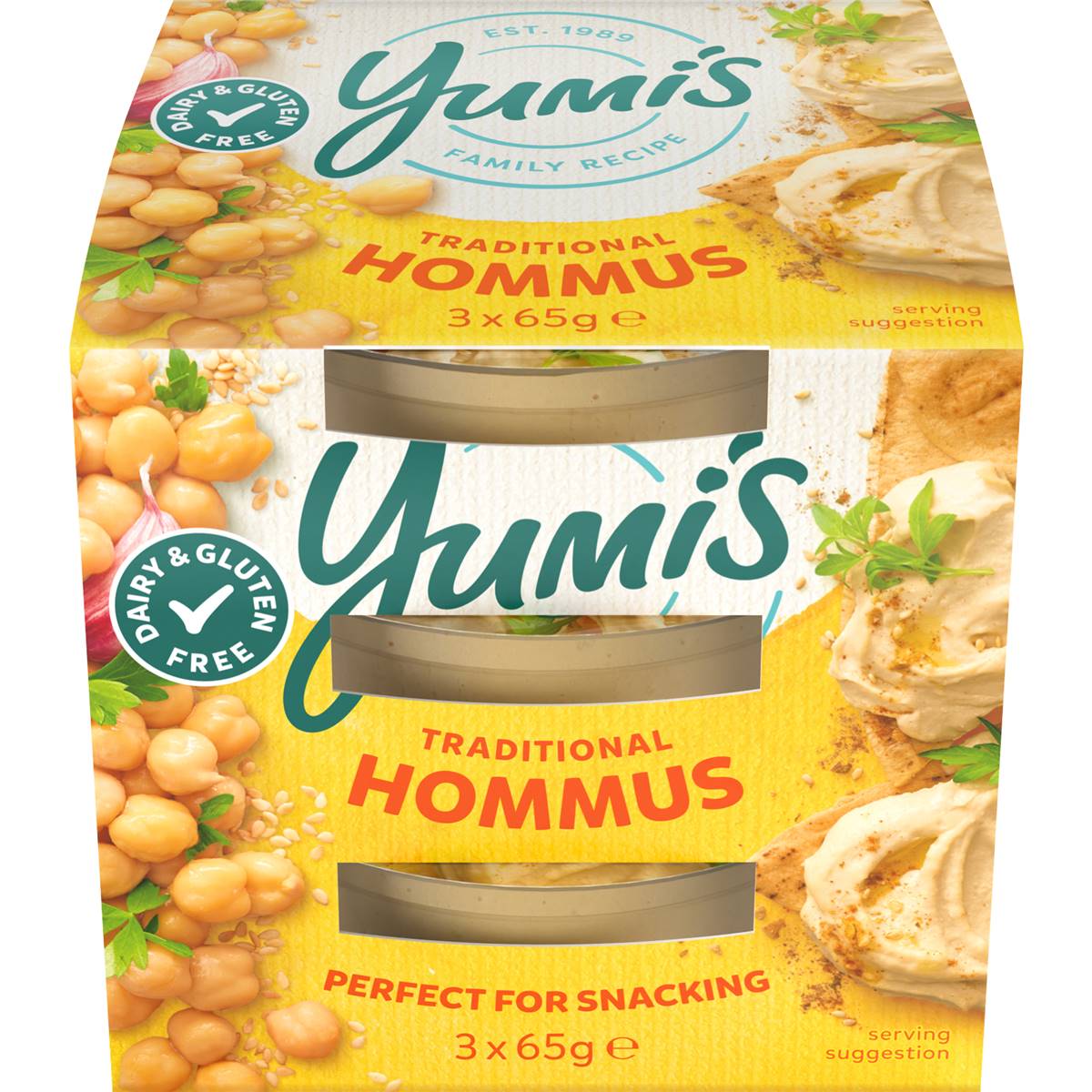Calories in Yumi's Mini Hommus