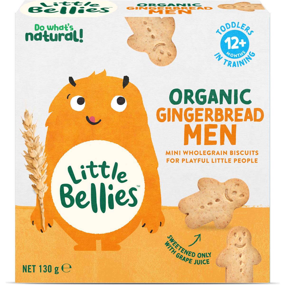 Calories in Little Bellies Gingerbread Men