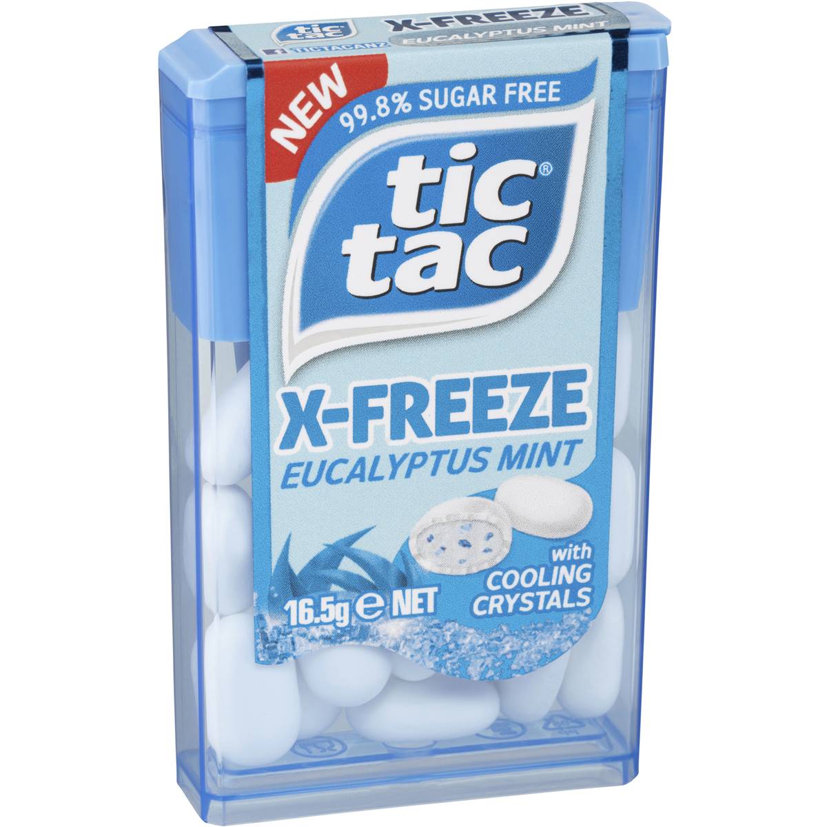 Calories in Tic Tac Xfreeze Eucalyptus Mint calcount