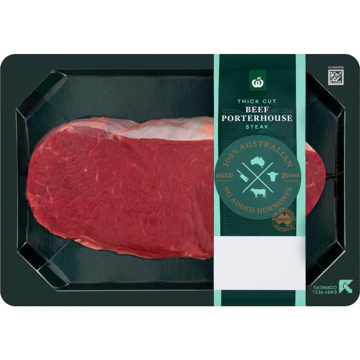Woolworths Beef Porterhouse Steak Thick Cut 300g