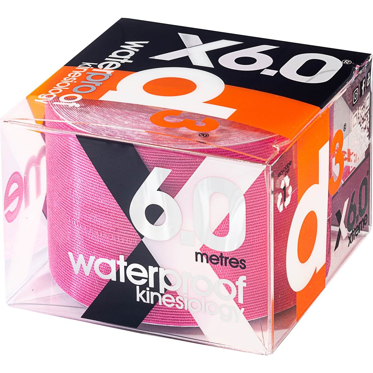 D3 X6.0 Waterproof Kinesiology Tape 6m