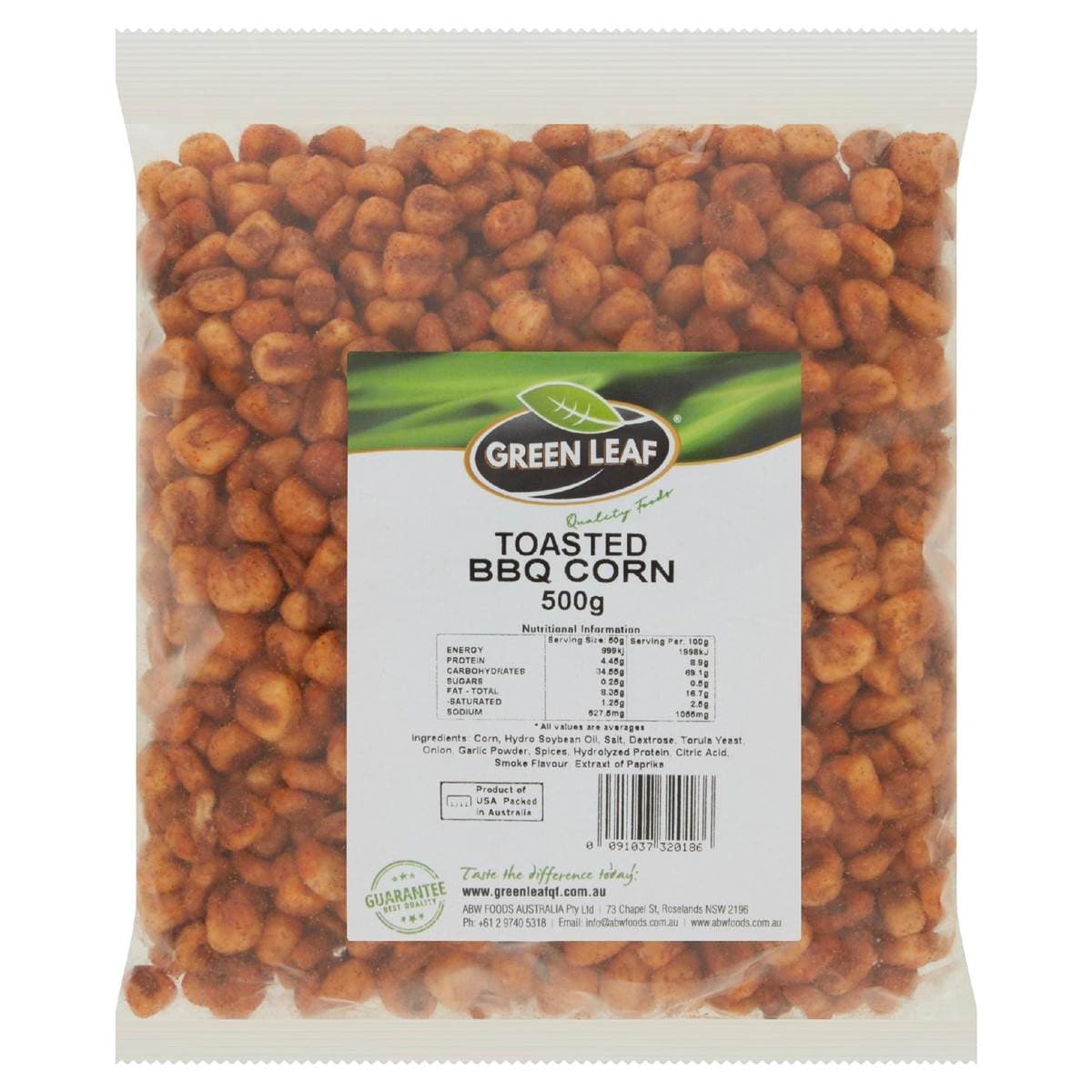 Green Leaf Toasted BBQ Corn