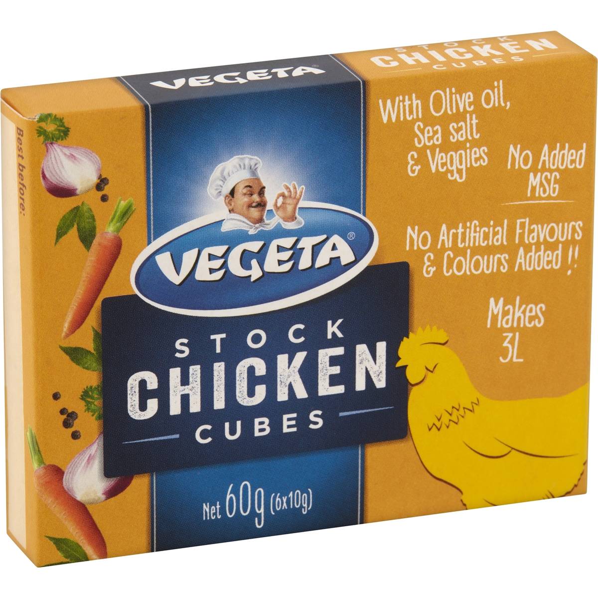 Calories in Vegeta Chicken Stock Cubes