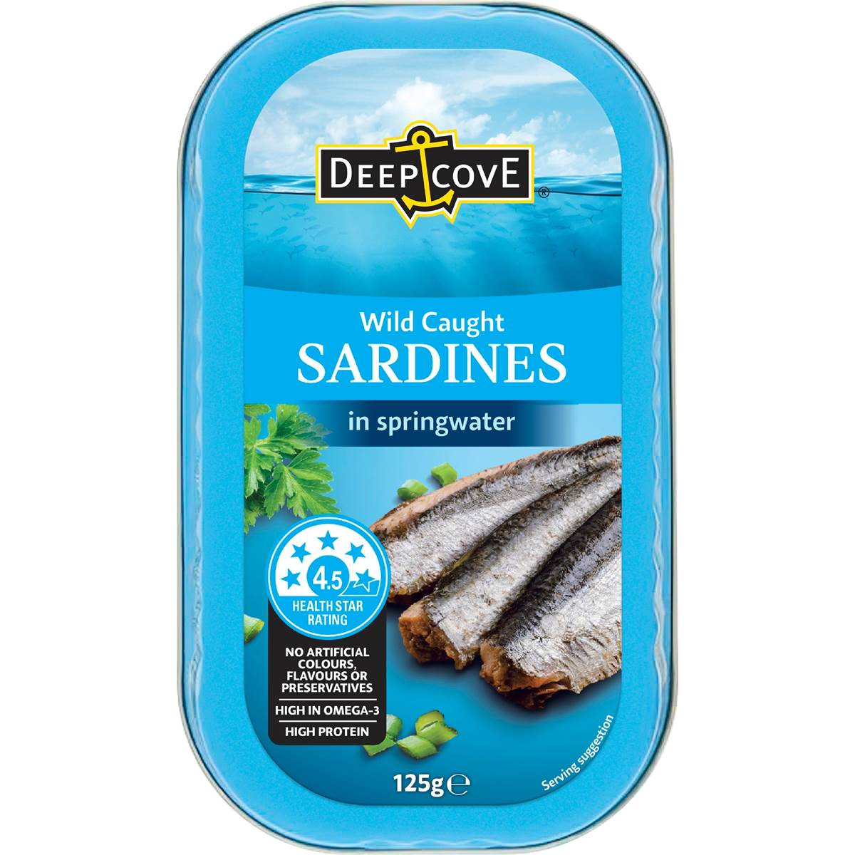 Deep Cove Sardines In Springwater